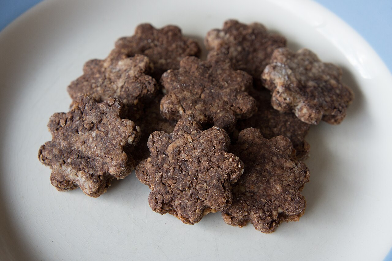 Photographie illustrative pour Bruns de Bâle aux amandes et chocolat
