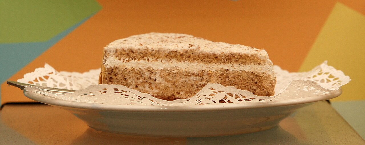 Photographie illustrative pour Gâteau aux noisettes inspiré de Soleure